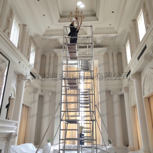 5.6米高鋁合金移動(dòng)作業(yè)平臺(tái)