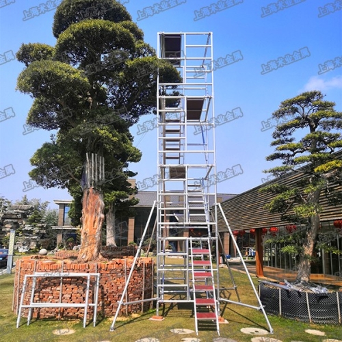 （7.4米高）鋁合金腳手架移動(dòng)平臺(tái)